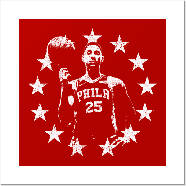 Ben Simmons Wall Art by huckblade